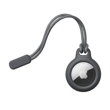 TrackiFor ng DevicAirtagse Cover Anti Loss D og Tracker Locator Airtags Liquid Silicone Portable Keychain For Apple Air Tag Case 1