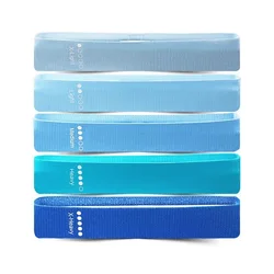 Fitness Elastic Resistance Bands for Home Training and Workout Exercises (5pcs)