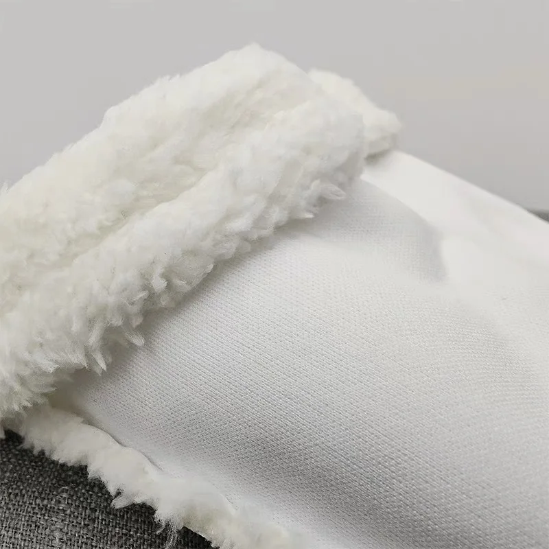 1 paar Winter Warme Schuhe Einlegesohlen Verdicken Einlegesohle für Frauen Männer Schuh Abdeckungen Abnehmbare Plüsch Liner Croc Zubehör_voghion.com