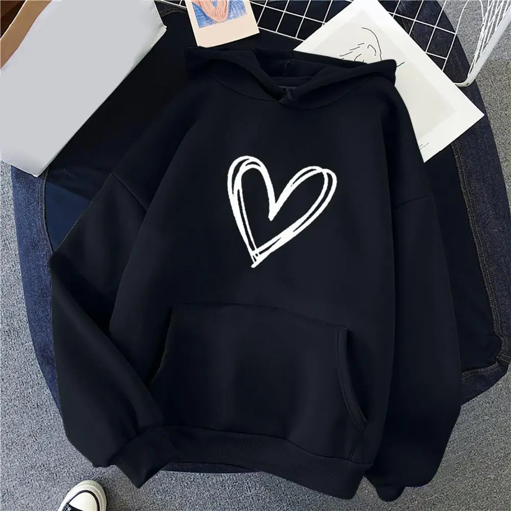 

Material: This sweatshirt is made of polyester fiber, which is soft and breathable to keep you warm in autumn.