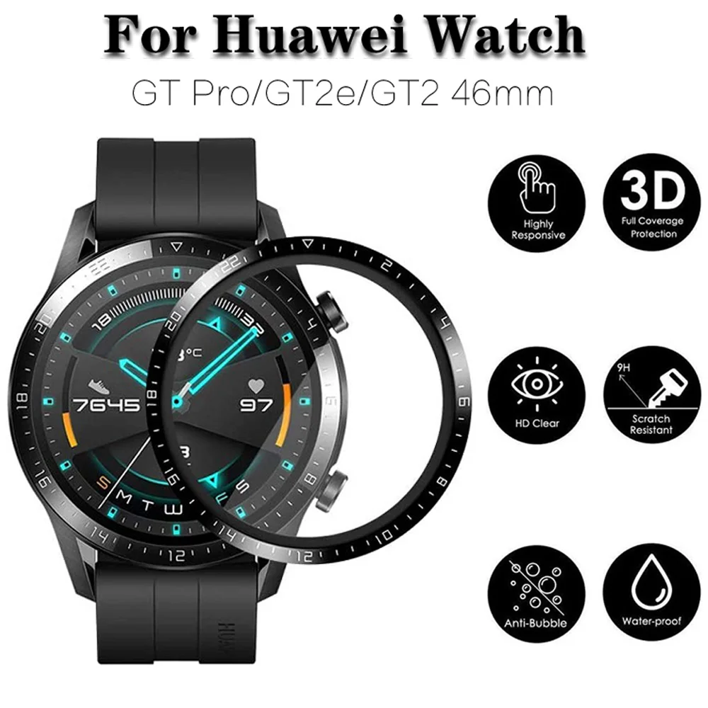 Premium 3D Curved Edge Screen Protector for Huawei Watch Series - Ultimate Protective Film