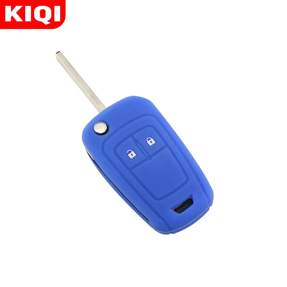 2 Button Silicone Car Remote Key Cover Case for Chevrolet Chevry Cruze Sedan Hatchback Malibu Trax Aveo 2009-2015 Accessories key case key case cover remote control case cover