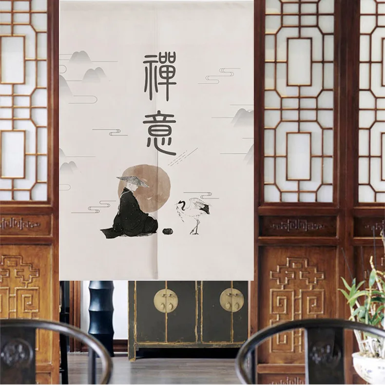 

Чайный домик, китайская дверь Zen, занавеска, крыша, половина занавески, перегородка, украшение, висячая занавеска, фэн шуй, занавеска, Норен
