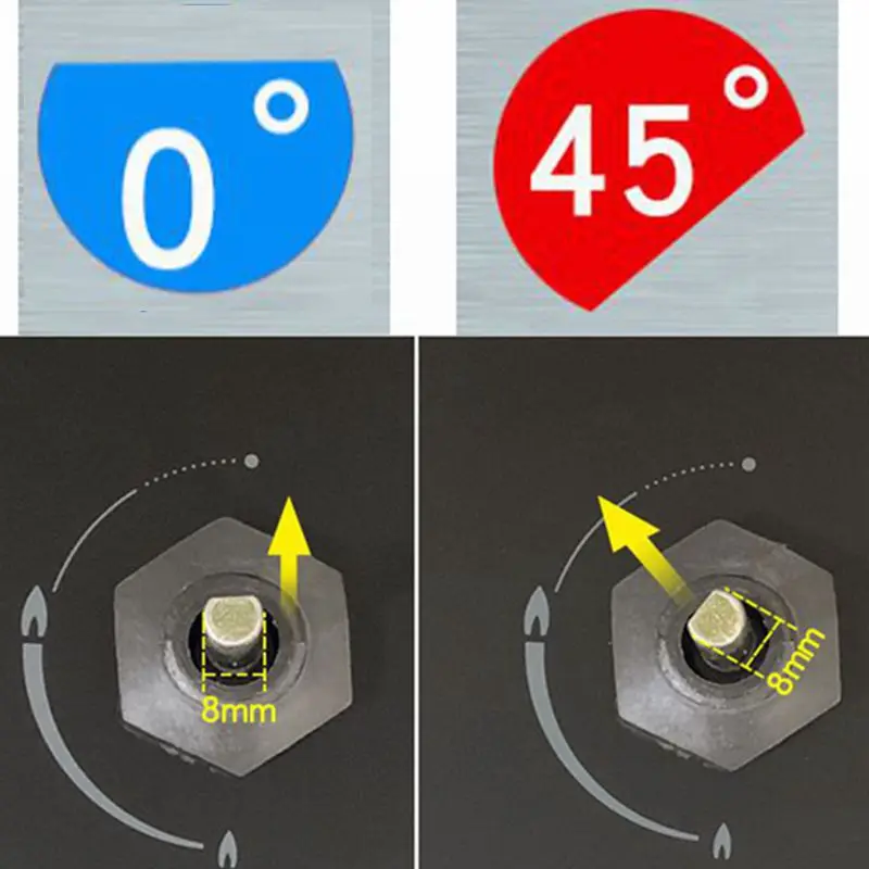 2PCS Plastic Replacement Switch Knob Gas Stove Control Knob Range Oven Cooker Hob for Gas Stove Cooker