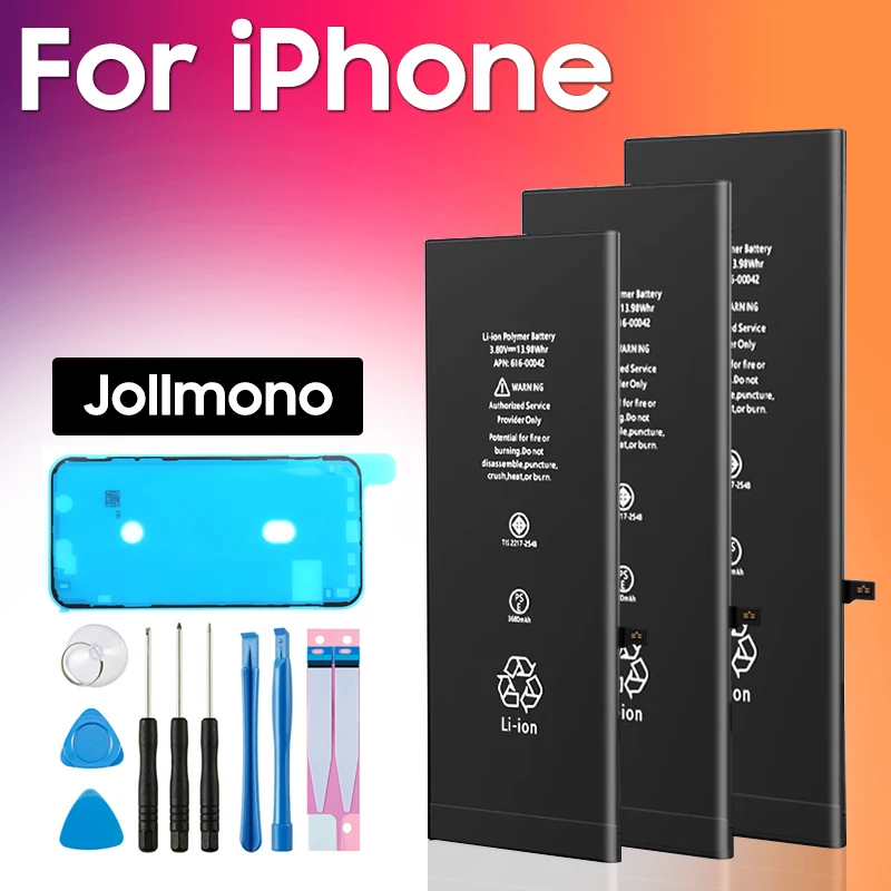 BATTERIA IPHONE 5 5S 5C SE 6 6S 7 8 e PLUS X XR XS/MAX 11 12/Pro Pari
