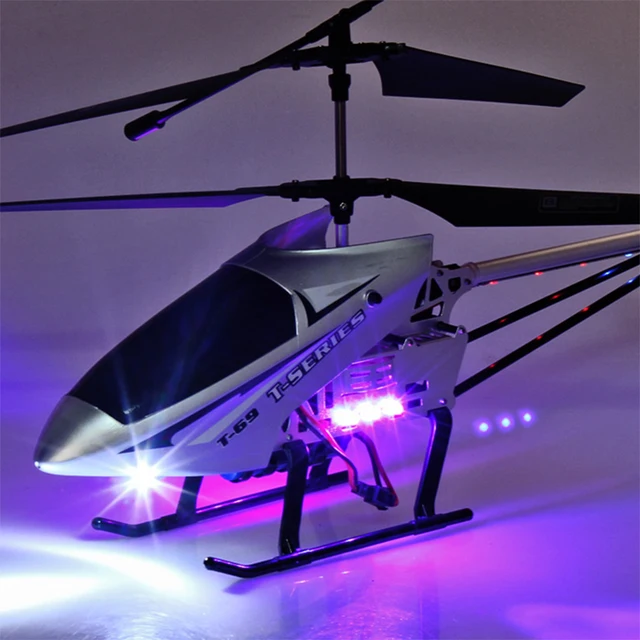 Grand hélicoptère RC avec télécommande pour enfants, avion extra durable, modèle de importateur, avion extérieur, jouet, 3,5 CH, 80cm 6