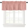 White Red Plaid Simple Curtains for Living Room Bedroom Curtains Kitchen Curtains for the Kids Room Window Treatments Drapes 2