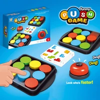 Crazy Push Music Children's Fun Card Pairs Against Table Games Chess Board Game Toys Early Education For Girls Boys 1