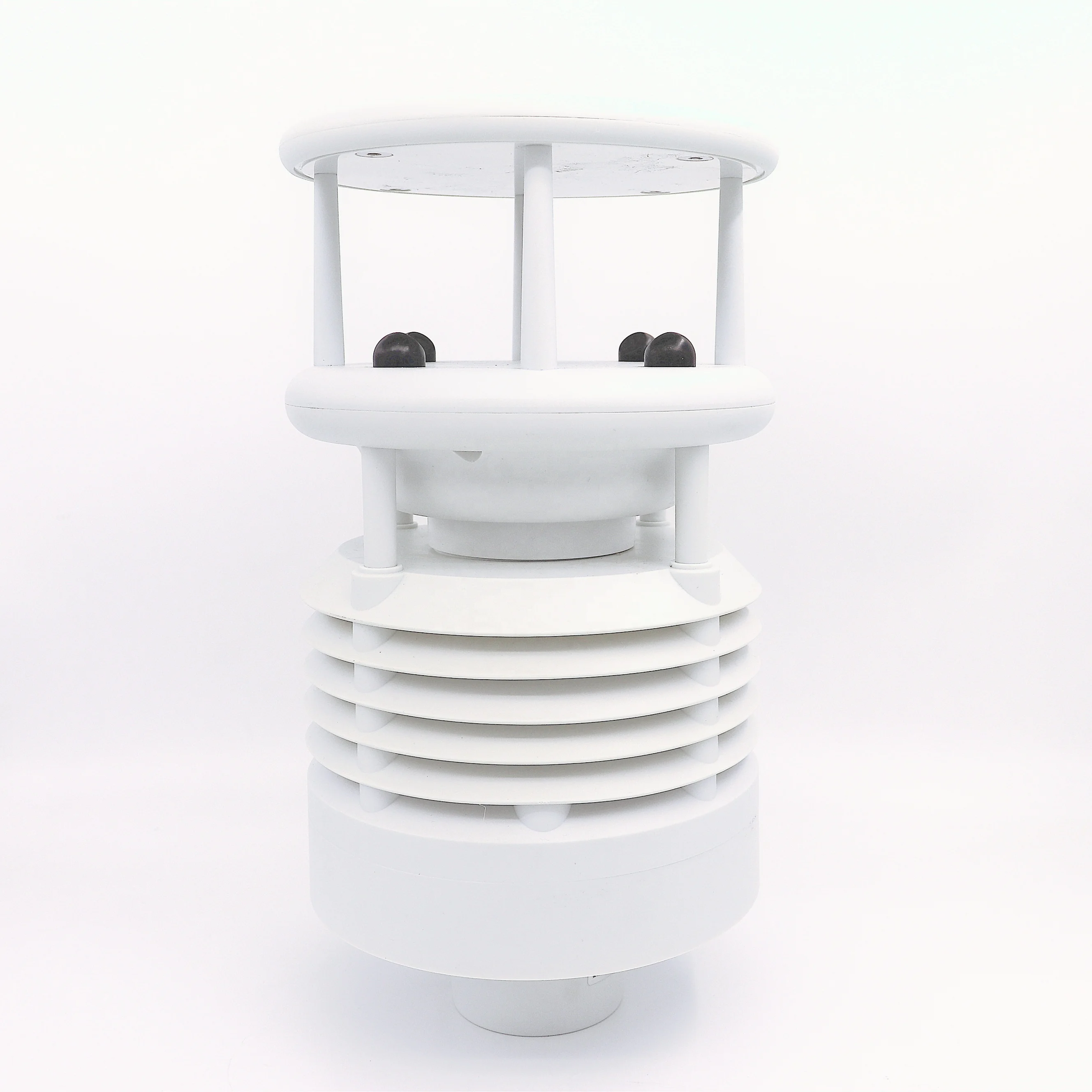 

Ultrasonic Wind Speed Wind Direction Temperature Humidity Pressure Pm2.5 Pm10 Noise 8 in 1 Compact Weather Station