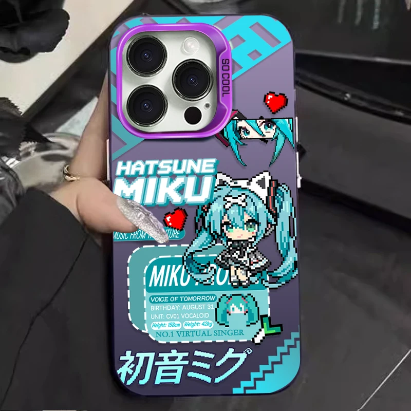 Hatsune Miku Pixel Art Smartphone Case