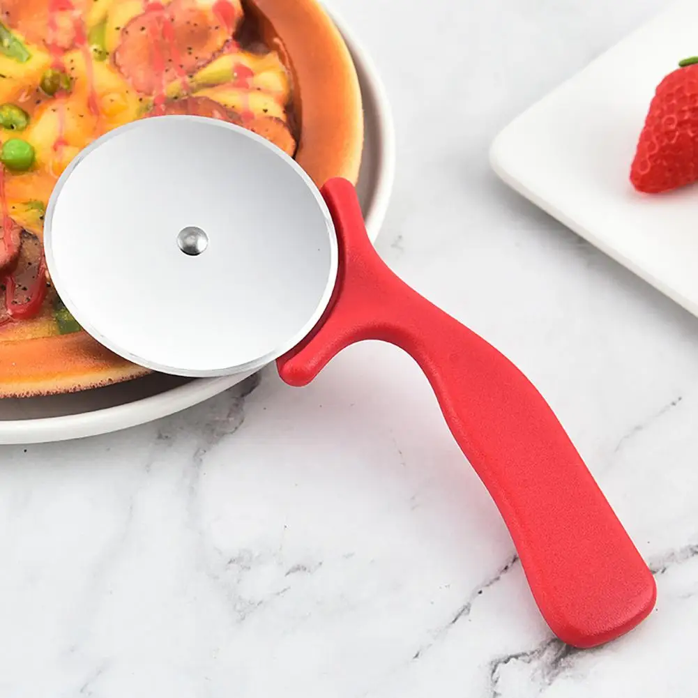 Stainless Steel Pizza Cutters Pastry Roller Cutter Pizza Knife Cookie Cake Roller Wheel Scissor Bakeware Kitchen Accessories