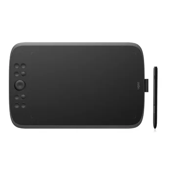 M908 10x6.25inch Drawing Tablet Graphics Tablet with 8 Hot Keys Scroll Wheel Drawing Pad Compatible Android