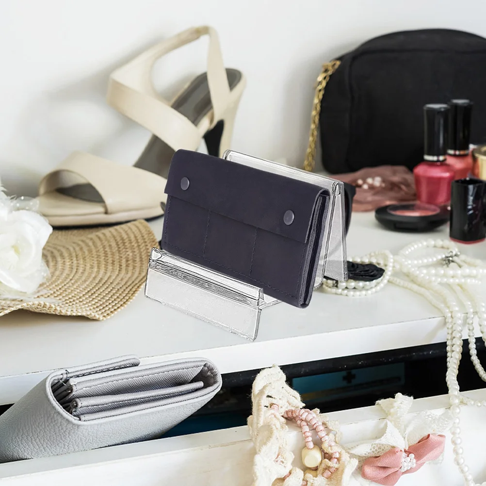 Molle Organizer Handtaschen Organizer Rack  Aufbewahrung Fr 6 Taschen &  Geldbrsen, Schrankdisplay Klar
