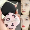 10PCS Cotton Candy Puff with Box Super Soft Leopard Sponge Air Cushion Powder Puffs Foundation Concealer Dry and Wet Makeup Tool 4