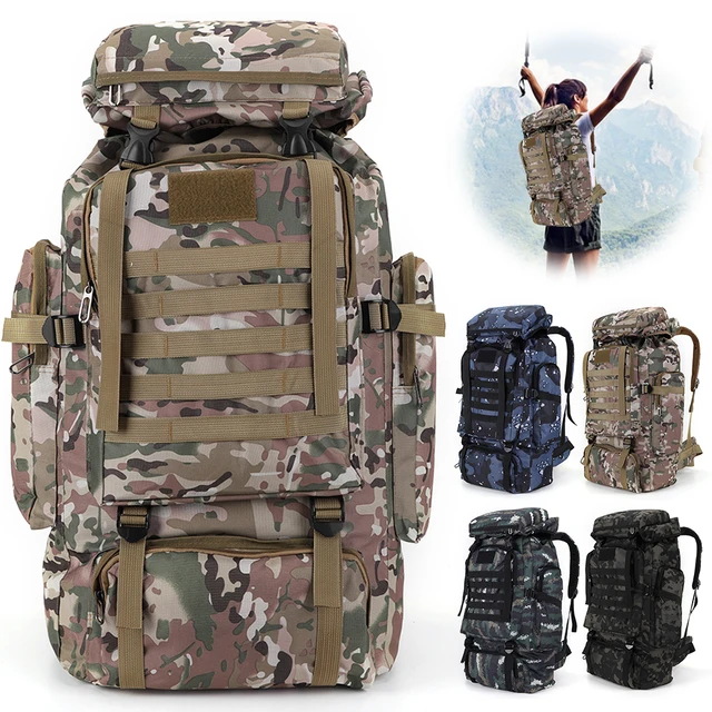 80L Waterproof Tactical Backpack 2
