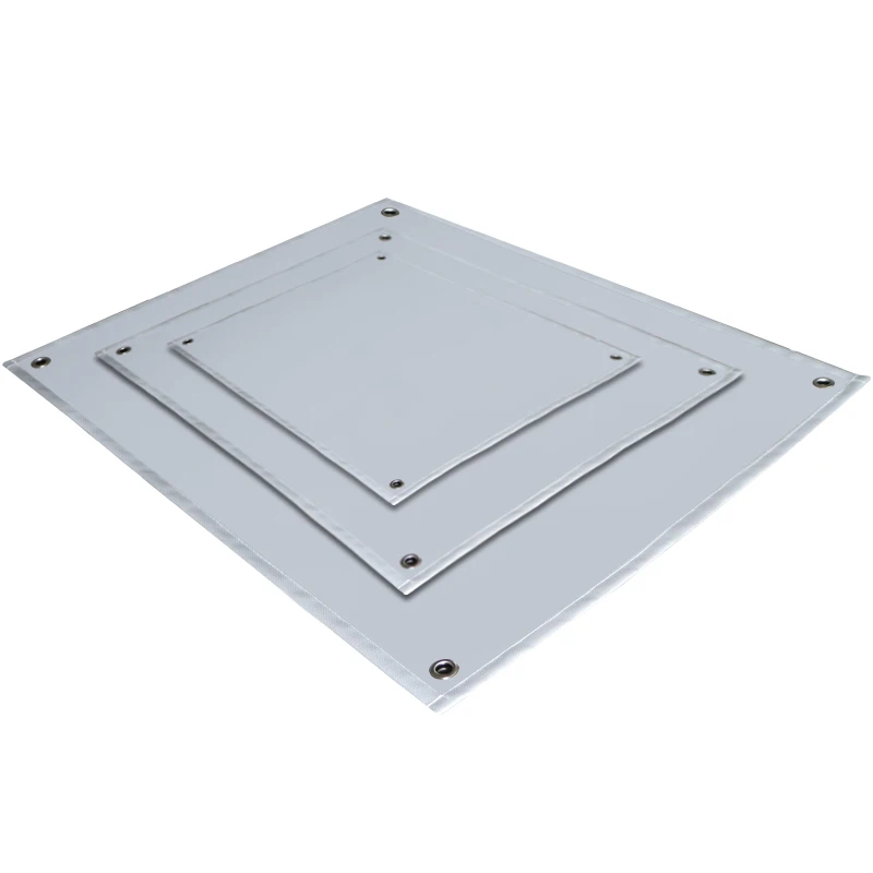 110*70CM Large Double Sided Silicone Coated Fire Mat Heat Insulation Flame Retardant High Temperature Resistance