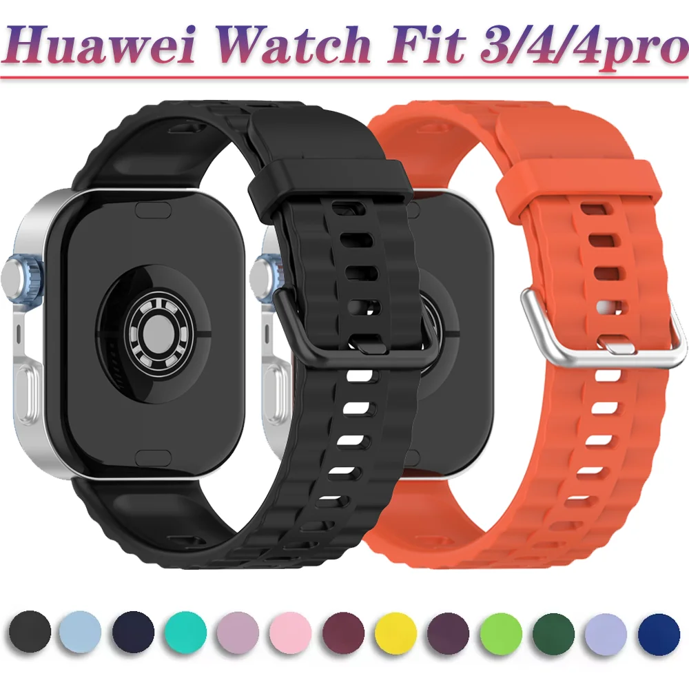 Premium Silicone Wristband – Comfortable Strap for Smartwatch Accessories