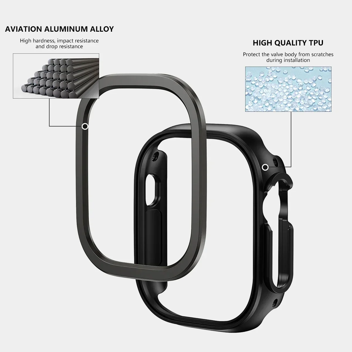  ġ ˷̴ ձ ݼ  TPU ̽, Ʈ 49mm 45mm 41mm   Ͽ¡ ȣ, iWatch ø SE 9 8 Ʈ 7