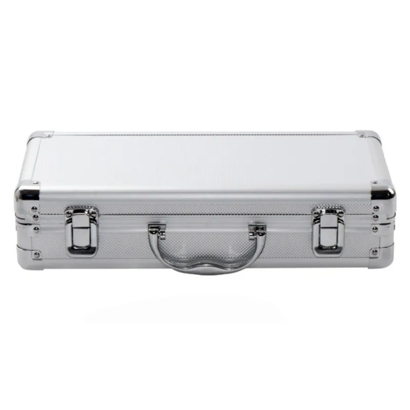 

resistant Storage Impact Lining Sponge with safety case Box Tool Alloy case Aluminum suitcase Portable 360x170x90mm