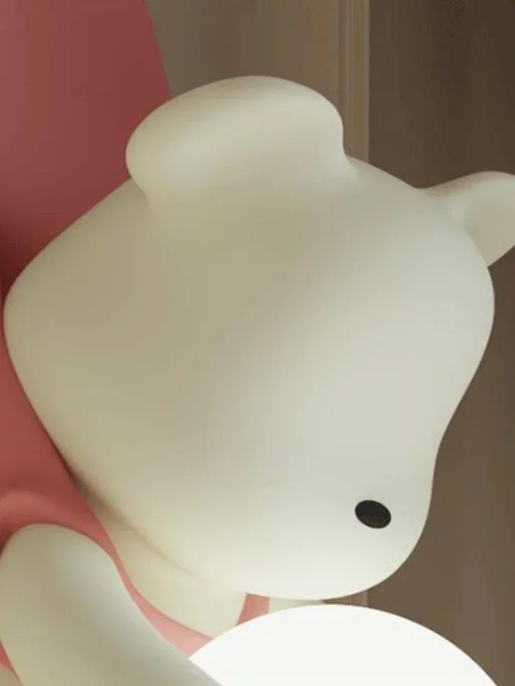 SANDYHA Modern Bear Wall Lamp