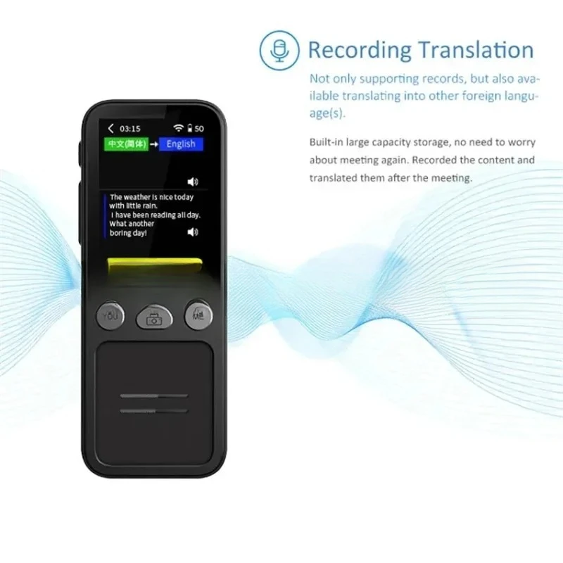 T16 intelligent translator 10 countries offline 134 languages WIFI photo recording intelligent voice translator