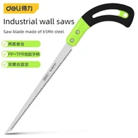 Deli Panel Wall Saw Mini Carpenter's Wood SA Small Hand Saw Multifunctional Garden Double Row Blade Saw Woodworking Fine Tooth 1