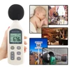 BENETECH Sound Level Meter Digital Decibel Audio Noise Monitor Profession Decibel Meter With CD 30-130dB Sound Meter 5