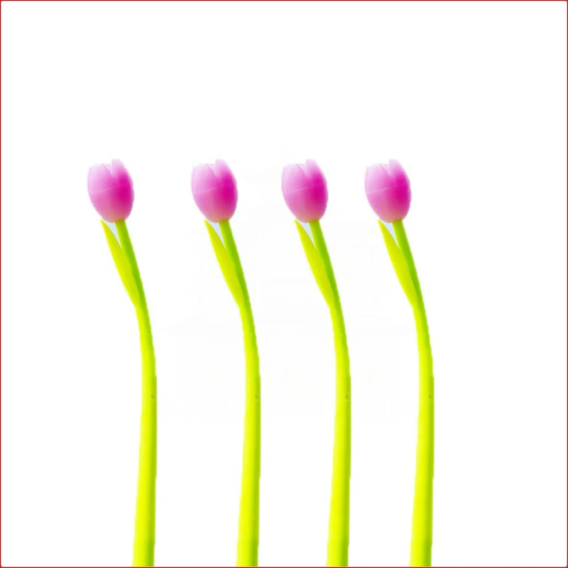 Penna gel a forma di girasole, inchiostro nero, 0,5 mm