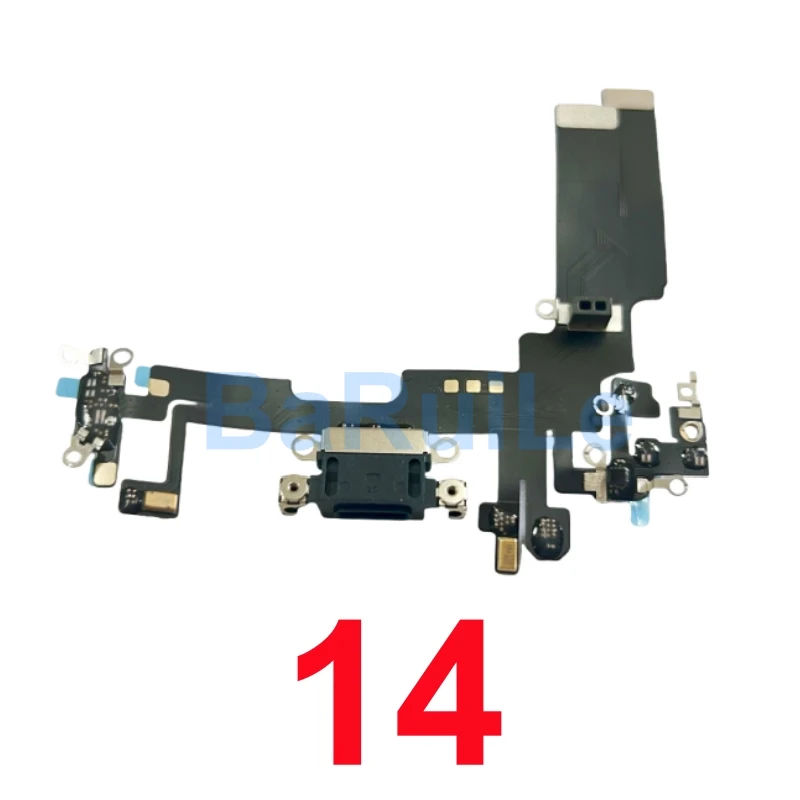 USB Charging Port Flex Cable with Microphone and Audio Jack
