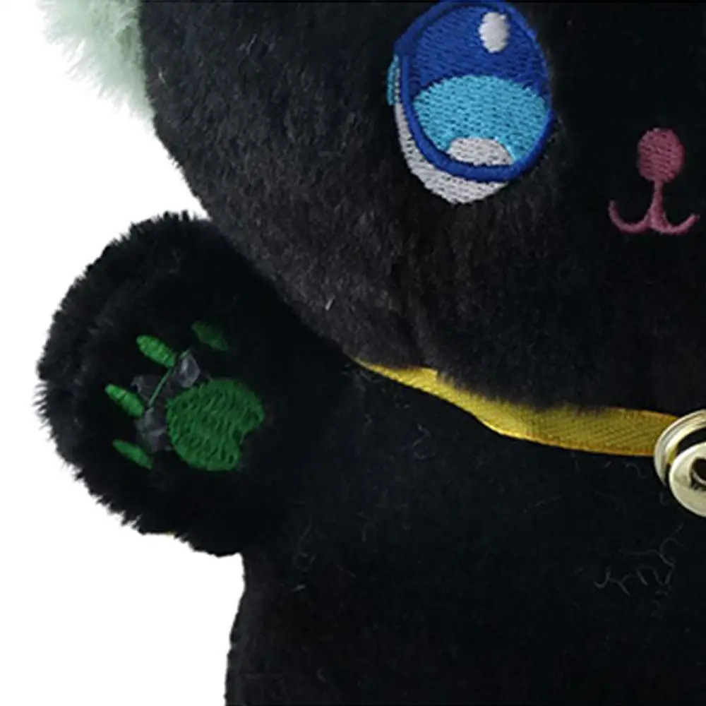 Black and White Cat Black and White Cat Plush Toy Stuffed Animal Different Eyes Cartoon Fairy Cat Friends Birthday Gift