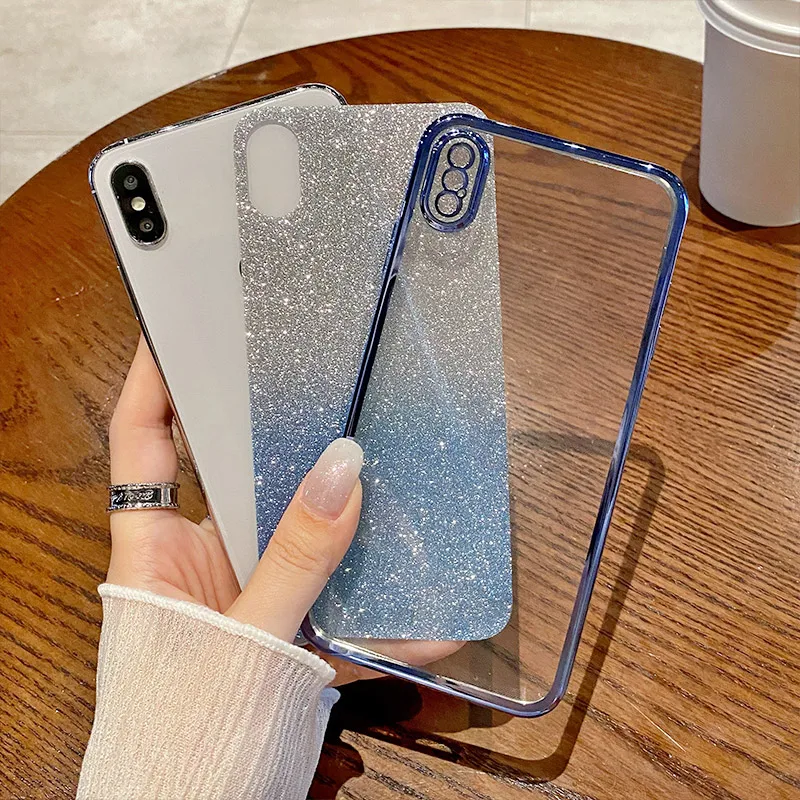 Luxury Glitter Star Silicone Phone Case Cover