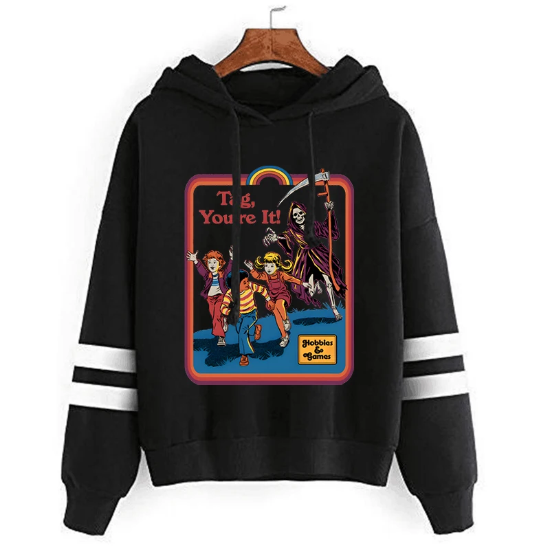 

Tag You're It Print Hoodies for Women's Long Sleeve Hoodies Sweatshirt Autumn Winter Hooded Hoodies Oversize Sweatshirts Clothes