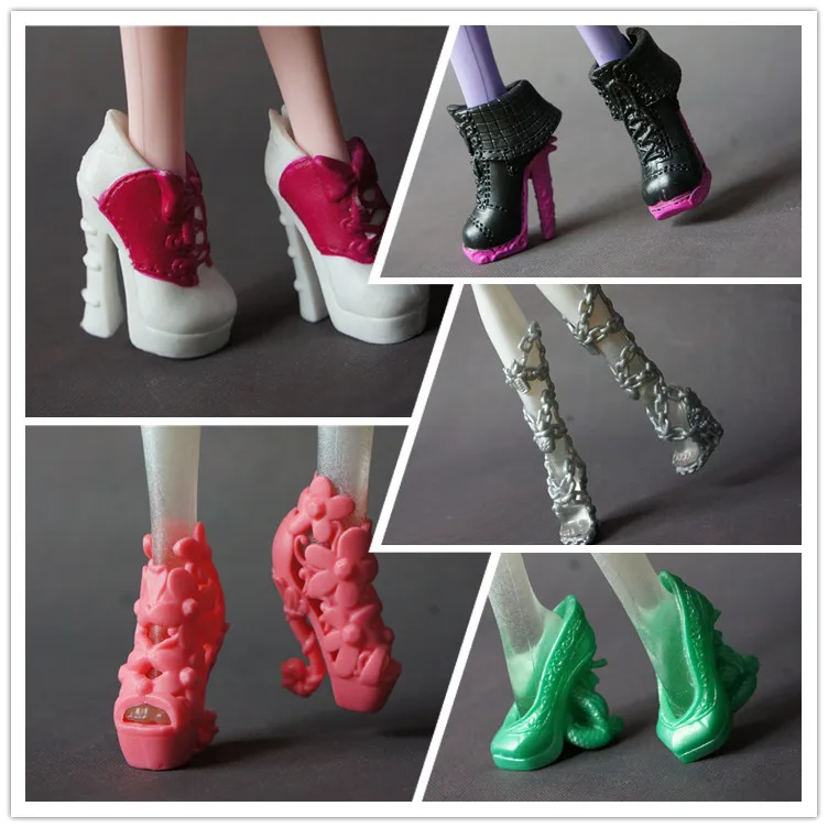 Boots shoes For Monster High Doll's Shoes Doll Boots Accessories girls