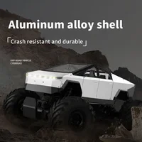 1:8 Alloy Off-road Remote Control Car, Super Large Four-wheel Drive Charging Big-foot Climbing Car, Simulated Sound Effects 2