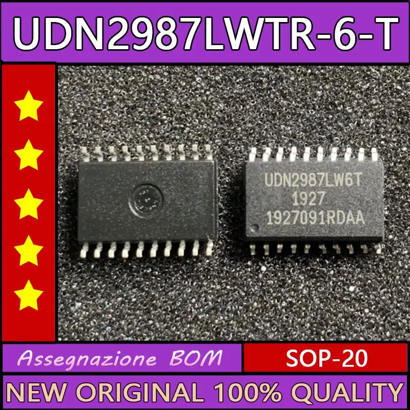 

UDN2987LWTR-6-T UDN2987LWTR-6 UDN2987LWTR UDN2987LW6T светодиодный драйвер 20-pin SOIC