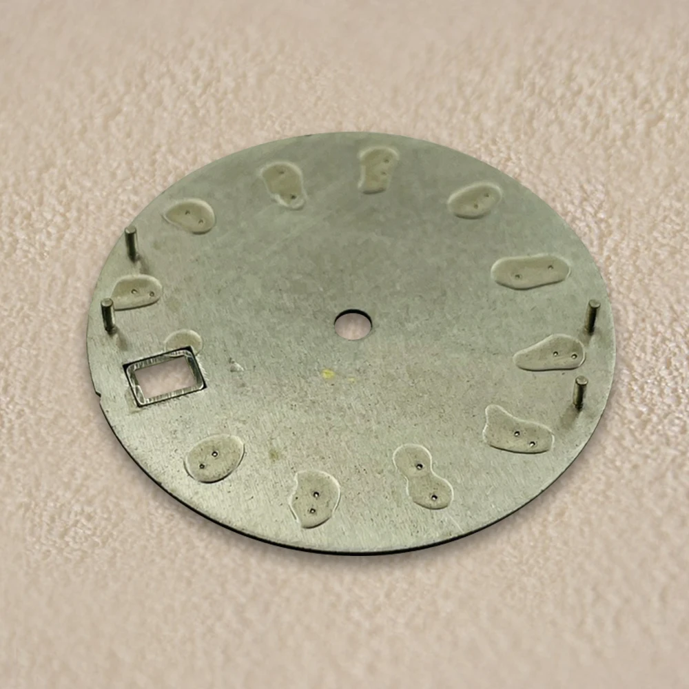 28.5mm S Logo Diving Dial Suitable For NH35/NH36 Automatic Movement Green Luminous Fit 3/3.8 o'clock Watch Accessories