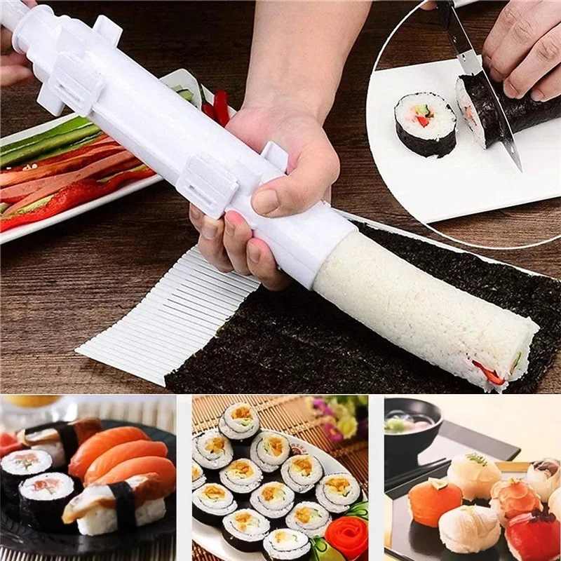 Sushi Making Kit 22 in 1 Sushi Roller Set Sushi Maker Bazooker Kit