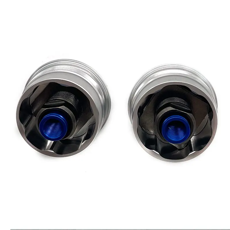 Adjustable Fork Bolts Preload Fork Caps Fit for Suzuki GSXR600 GSXR750 2006 2007 2008 2009 2010