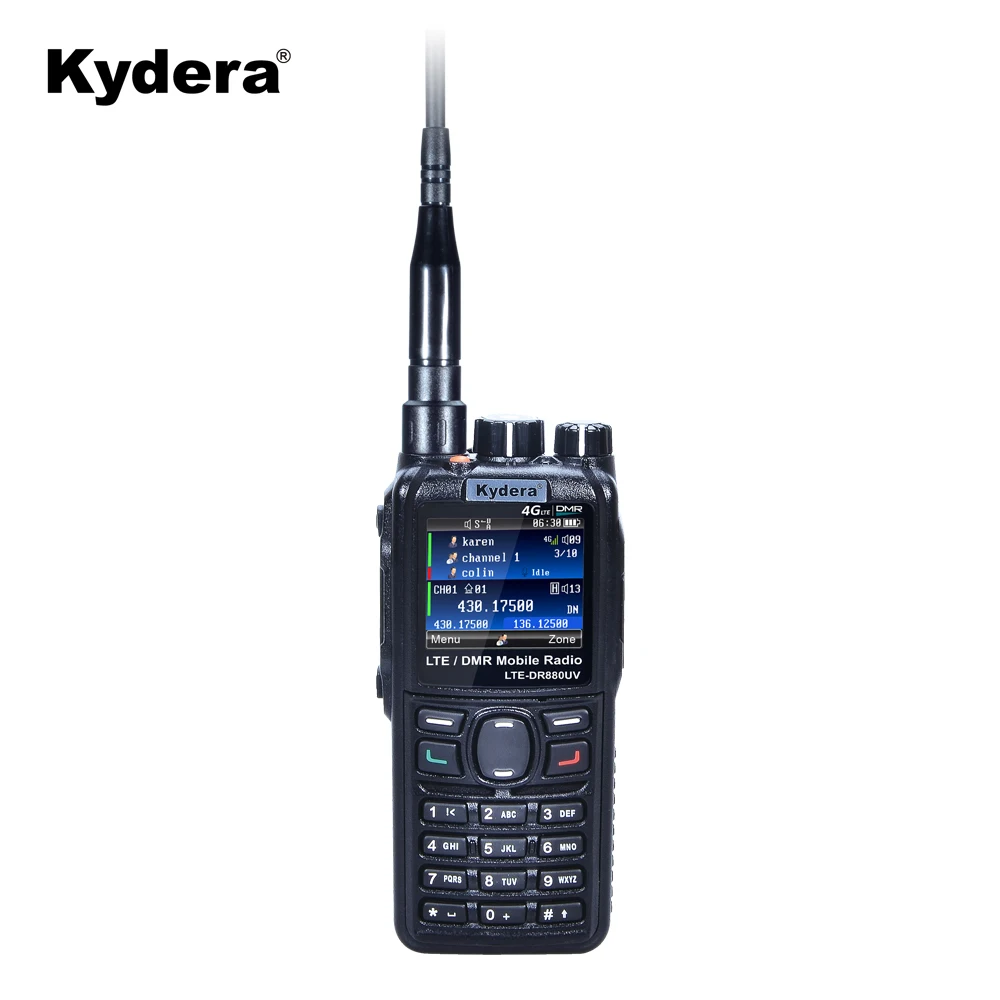 Radio DIGITAL de banda Dual + analógica y PoC LTE frecuencia personalizada  VHF UHF RADIO bidireccional con tarjeta Sim radio de red| | - AliExpress