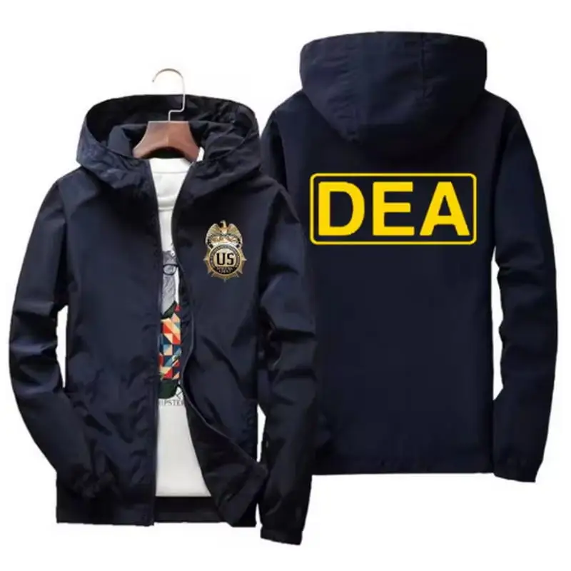 Veste légère DEA homme imprimée pour pêche printemps-automne - Veste décontractée