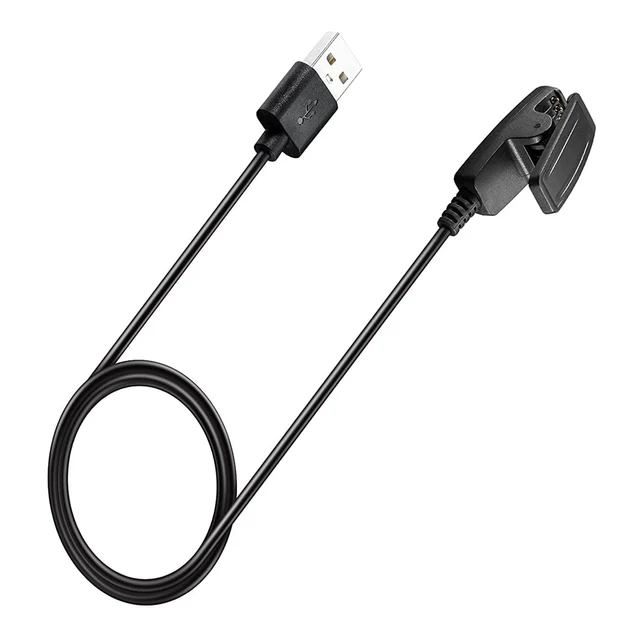 Caricatore Garmin Forerunner - Cavo USB 100cm Compatibile Con Modelli 35, 235, 645, Vivomove HR