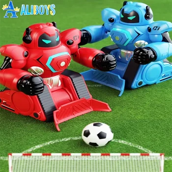 JJRC RC Robot Boxe Calcio Robot telecomandato Robot da calcio a doppia battaglia Gioco interattivo genitore-figlio Regali di Natale