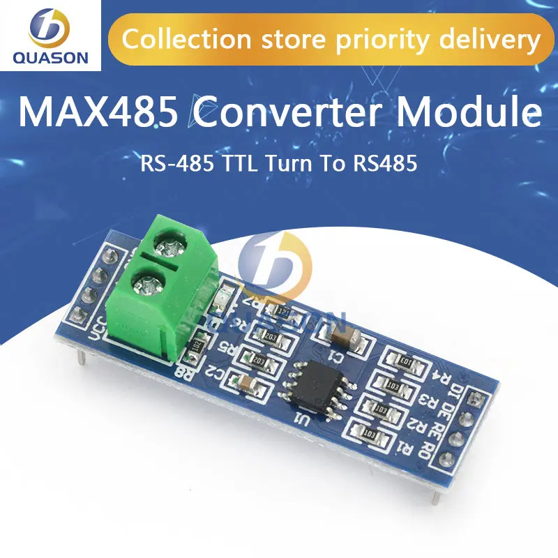 5 шт., модуль MAX485, Φ TTL к RS485 MAX485CSA, модуль преобразователя для продуктов Интегрированных Цепей Arduino