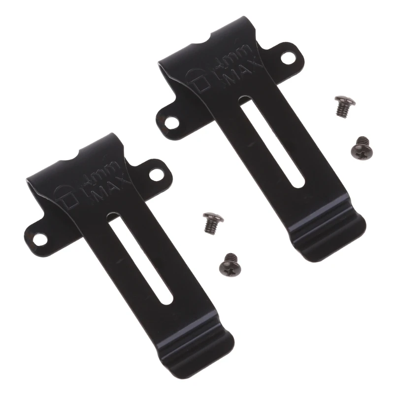 Durable Waist Back Belt Clip for Two-Way Radio Talkies
