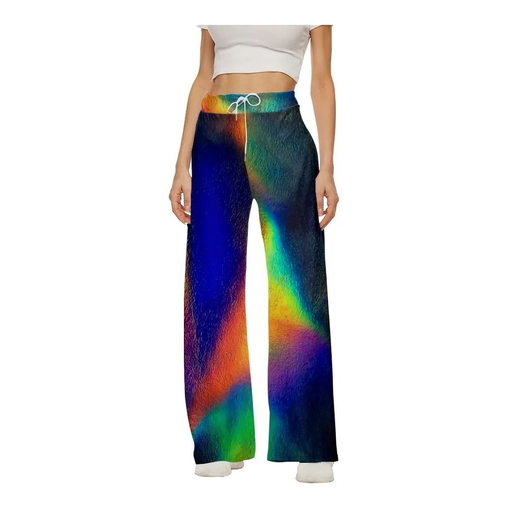 

SOJINM Women Printing Summer Wide Leg Pants Summer Women Baggy Sweatpants Joggers Fashion Bottoms Streetwear Casual Trousers XL