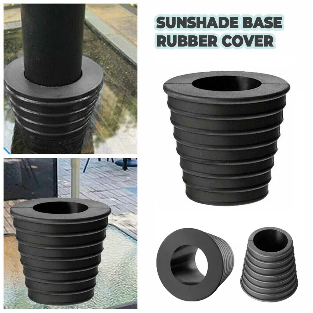 Umbrella Base Rubber Durable Material And Corrosion Resistance For Table And Umbrella Combinations