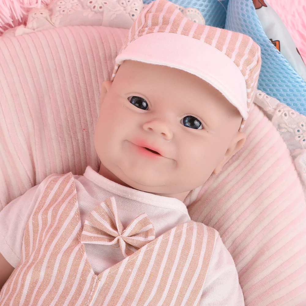 IVITA WB1563 Kit Bambola Reborn in Silicone Integrale da 45 cm, 3,18 kg, Non Dipinta, Realistica, per Bambini, Giocattolo Fai-da-Te - immagine 5