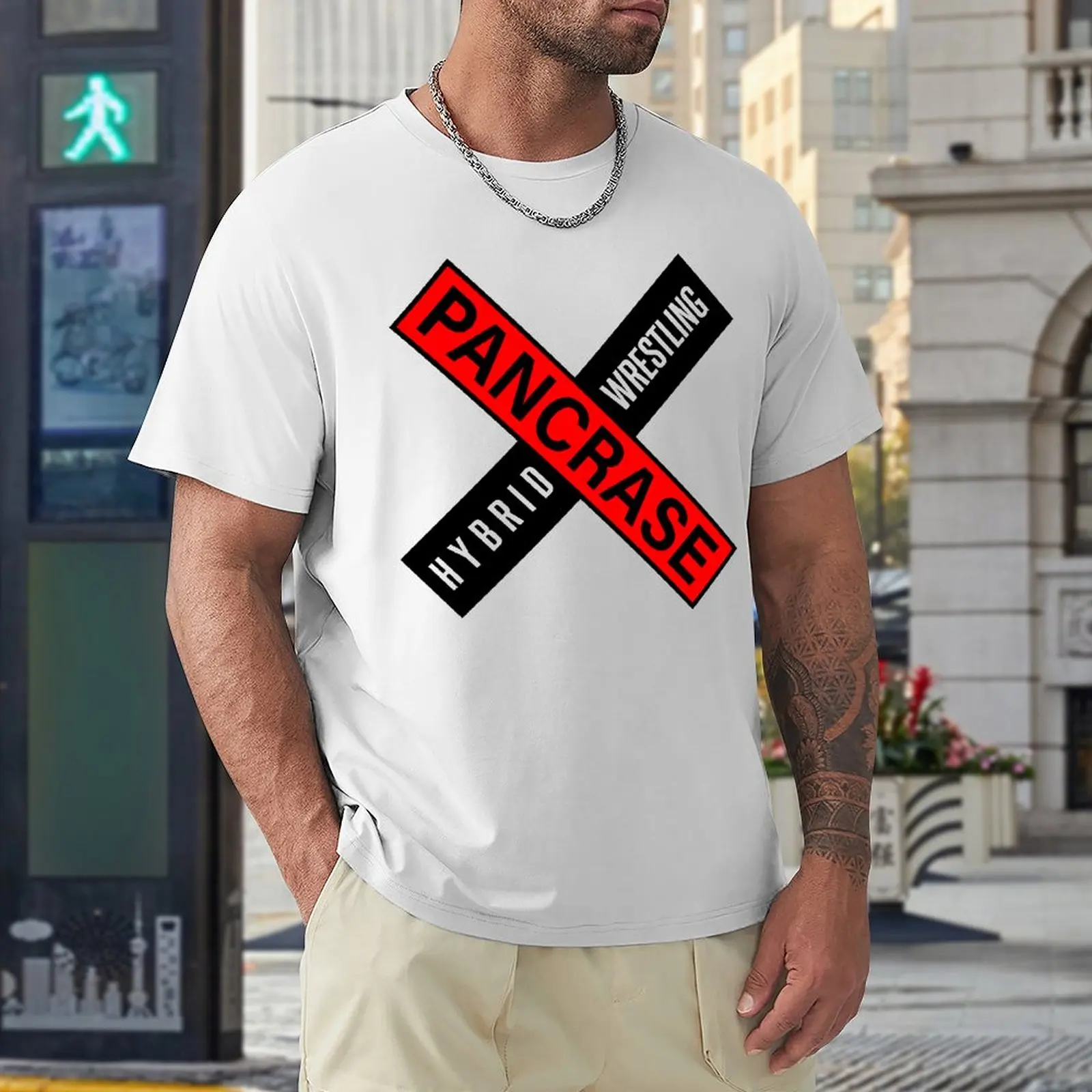 Pankrase Hybrid Wrestling Essential For Sale Tshirt Hipster T-Shirt Girocollo Movimento O Collo Fitness Eur Size