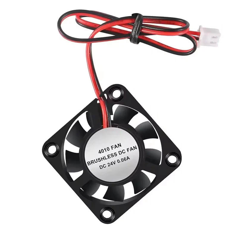 Cooling Fans 3D Printer 4010 Brushless DC Fan 12V 24V 40*40*10mm Low Noise Ball Bearing Sleeve Hydraulic Fluid Bearing