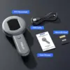 TOMLOV P10 Handheled Microscope for Kids 100X Pocket Magnifying Glass with Light Portable Jewelers Loupe with Screen Magnifier 6